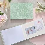 Ginger Ray Fabric Hello Baby Shower Photo Album with 24 pages Self Adhesive Photo and Blank Pages