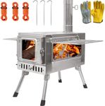Outdoor Wood Burning Stove, Portabl