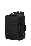 American Tourister Take2Cabin - Easyjet Cabin Bag 36 x 20 x 45 cm, 38.5 L, 0.70 kg, Hand Luggage, Airplane Backpack M Underseater, Black (Black)