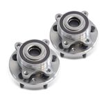 Forlevlaep Pair Front Wheel Hub & Bearings for 2010-2019 Ford Taurus 513275