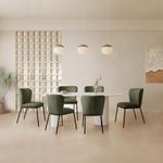 SIMTONAL Kitchen Chairs Set of 6, M