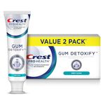 Crest Pro-Health Toothpaste Gum Detoxify Deep Clean, 220 mL Total (2 Count of 110 mL Each)