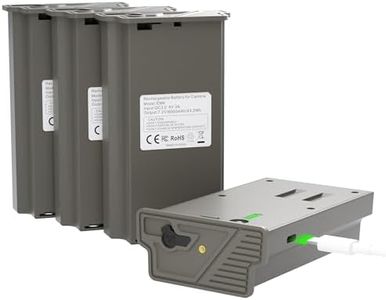 Topwowe 4 Pack New Reveal Lithium Battery Pack Compatible with Trail Camera
