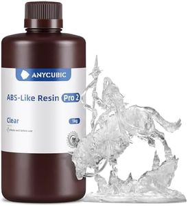ANYCUBIC ABS-Like Resin Pro 2, 3D Drucker Resin mit erhöhter Festigkeit und Zähigkeit, Hoher Präzision und Geringe Schrumpfung, Weitgehende Kompatibilität mit allen Resin 3D Druckern (Transluzent,1kg)