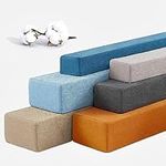 Custom Size Bed Gap Filler Headboard Pillow Armrest Pillow Sofa Bolster Armrest Cushion,Bed Bridge Twin to Single/Double/King Bed Mattress Connector Close The Gap,Bed with Washable Cover