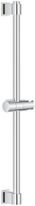 GROHE Vitalio Universal QuickFix - Shower Rail, 60 cm (with Wall Holders, Glide Element and Swivel Holder, Holding Force Maximum 20 kg), Extra Easy to fit QuickGlue Chrome, 27724001