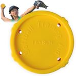 FEYRUN Softball Spinner for Pitcher, Overhand Thrower Training Aid for Sports Practice Softball, Official Size/Weight (Orange)
