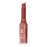 3INA MAKEUP - The Color Lip Glow 503 - Nude Pink Colour Lip Balm with Shea Butter to Moisturise the Lips - Shiny and Glowy Colour Lipstick - Highly Pigmented Lip Colour