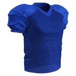 CHAMPRO Time Out Polyester Practice Football Jersey Royal