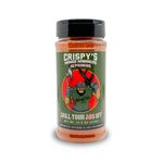 Crispy's Mango Habanero - BBQ Rub - Award Winning BBQ & Grill Seasoning for Beef, Steak, Burgers, Pork & Chicken - Dry Rub - No MSG or Gluten - 100% Veteran Owned - USA Made - 15oz