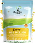 Organic Bee Pollen by TheHealthyTree Company in Recyclable Packaging - Raw, Spanish Bee Pollen Granules 250g