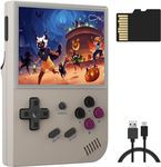 New World RG35XX Handheld Game Console ,System Linux 3.5 Inch IPS Screen Built-in 64G TF Card 6831 Classic Games Support HDMI TV Output