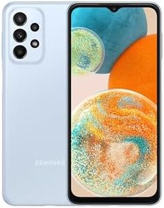 SAMSUNG Smartphone Galaxy A23 5G Android 12, display Infinity-V da 6,6» di memoria interna espandibile², batteria da 5000 mAh³, Awesome Blue, 4 GB di RAM e 128 GB, (versione italiana)