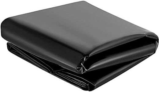 20x20 Ft Pond Liner Flexible Liners Water Garden Fish Pond Liner Elasticity Pound Skins Fountain Underlayment Aging-Proof