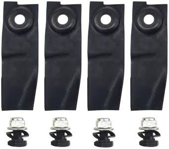 2 Pairs Blade Fit for 19" Masport & Morrison Mower 783310 783529 S18 486 ST 3n'1 18"&19" Series S19 President 4000 AL Combo President Series Lawn Mowers