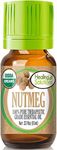 Healing Solutions Nutmeg Essential Oil – Organic, Pure, Undiluted, 10ml (0.33 oz) - for Hair Diffuser, and Skin