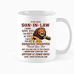 Funny Coffee Mug, To My Dear Son In