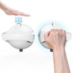 Mannicix Elderly No Drilling Shower Handle, 130kg Weight Capacity, Suction Cup, Lightweight, Portable, Hole-Free Installation