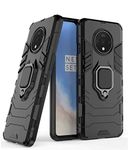 Zynk Case Babbleice Back Cover for Oneplus 7T (Silicone_Black)