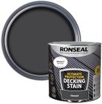 RONSEAL Ultimate DECKING Stain Charcoal 2.5L, Paint