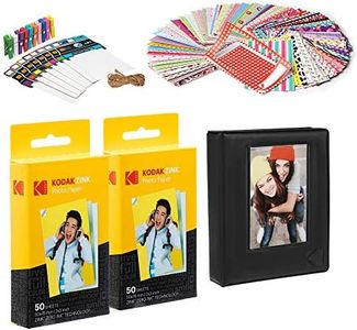 Kodak 2x3ʺ Premium Zink Paper 100 Pack with Photo Album