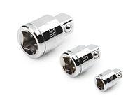 TEKTON 1/4, 3/8, 1/2 Inch Drive Mini Extension Set (3-Piece) | SHA99020