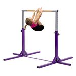 Gymnastics Bar Horizontal Training Pull Chin Up Adjustable Kids Kip Home Gym Expandable High Play Toy