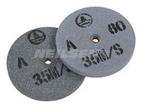 Pack of 2 Replacement grinding wheels for Bench Grinders 150mm - fine and coarse