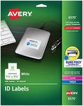 Avery ID Labels, Sure Feed Technolo