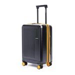 MOKOBARA The Transit Luggage Poly-Carbonate Hard Sided 8 Silent Ninja Wheels for Travelling (Crypto Sunray, Cabin)