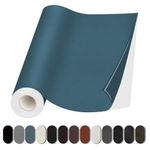 Lifeshoon Leather Repair Patch, 17X79 Inch Self Adhesive Leather Repair, Large Vinyl Patch Tape for Couches, Furniture, Car Seats, Cabinets, Wall, Handbags (Blue, 17X79 Inch)