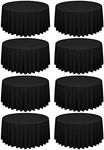 8 Pack 120 Inch Round Tablecloth Bl