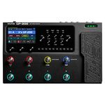 Valeton Guitar Pedal Multi-Effects Processor Guitar Bass Amp Modeling IR Cabinets Simulation with FX Loop MIDI I/O Expression Pedal Stereo OTG USB Audio Interface GP-200