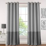 Home Fashion Blackout Curtains Grommets