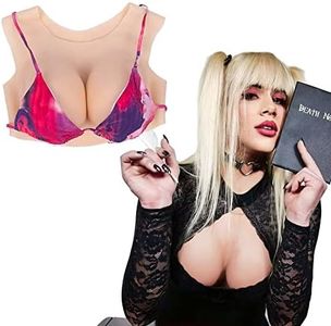 Crossdresser Breast Forms Silicone Breast Round Neck Style G Cup For Transgender Cosplay