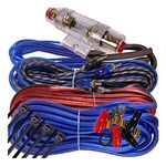 Gravity Complete 1000W 8 Gauge Amplifier Installation Wiring Kit Amp PK3 8 Ga Blue - for Installer and DIY Hobbyist - Perfect for Car/Truck/Motorcycle/RV/ATV