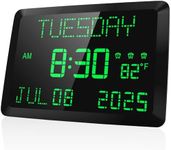 Raynic Day Clock, 11.5" Large Displ