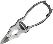 Large Surgical-Grade Toe Nail Clippers - Heavy Duty Double Action Mycotic - Jaws Podiatry Stainless Steel Toenail Clippers for Thick Toenails - Ingrown Cuticle Nippers - Manicure Pedicure Tools