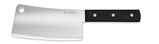 Wüsthof 1129500916 Wusthof Classic 6 Inches Cleaver, High Carbon Stainless Steel, Black