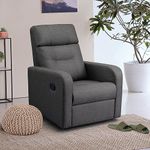 Sleepyhead RX3 - Single Seater Fabric Recliner (Woody Brown)