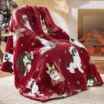 Bedsure Christmas Heated Blanket Th