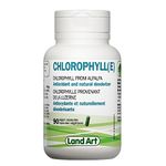 Chlorophyll Capsules - 90 pills - Cold Extracted from Non-GMO Alfalfa - Detox - Alkaline - Natural Body Deodorant – Antioxidant - Made in Canada