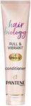 Pantene Hair Biology Full and Vibrant Volumising And Repairing Hair Conditioner For Fine, Thinning, Dull, Coloured Hair With Lotus Flower, Omega 9, 160 ml