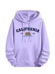 TAGAS Unisex-Adult Fleece Neck Hooded Sweatshirt (UH-7000-LAVENDER-XL_Lavender