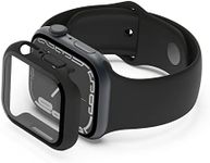 Belkin ScreenForce Apple Watch Case - Bumper Case & Tempered Glass Screen Protector for 40mm & 41mm Apple Watch Series 9, 8, 7, 6, 5, 4 & SE - Black