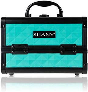 SHANY Mini Trousse de Maquillage avec Miroir, Turquoise, 1,2 kg
