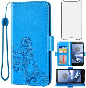 Phone Case for Motorola Moto Z Force SYCQB US Blue