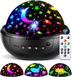 PIKOY Night Light for Kids,93 Lighting+3 Films Kids Night Light Projector,Remote+Dimmable Star Projector,360° Ceiling Stars Glow in the Dark Stars,2 Year Boy Gifts for 4 Year Old Boy Birthday Gift