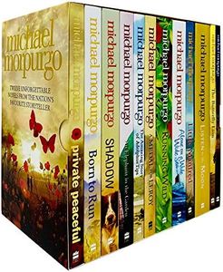 Michael Morpurgo Collection 12 Books Box Set (Farm boy, Born to Run, Shadow, An Elephant in the Garden, The Amazing Story of Adolphus Tips, A Medal ... the Moon, Little Manfred, The Butterfly Lion)