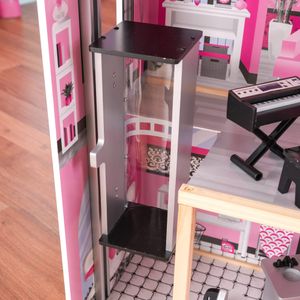 KidKraft Sparkle Mansion Dollhouse – Large Wooden Playhouse for Kids